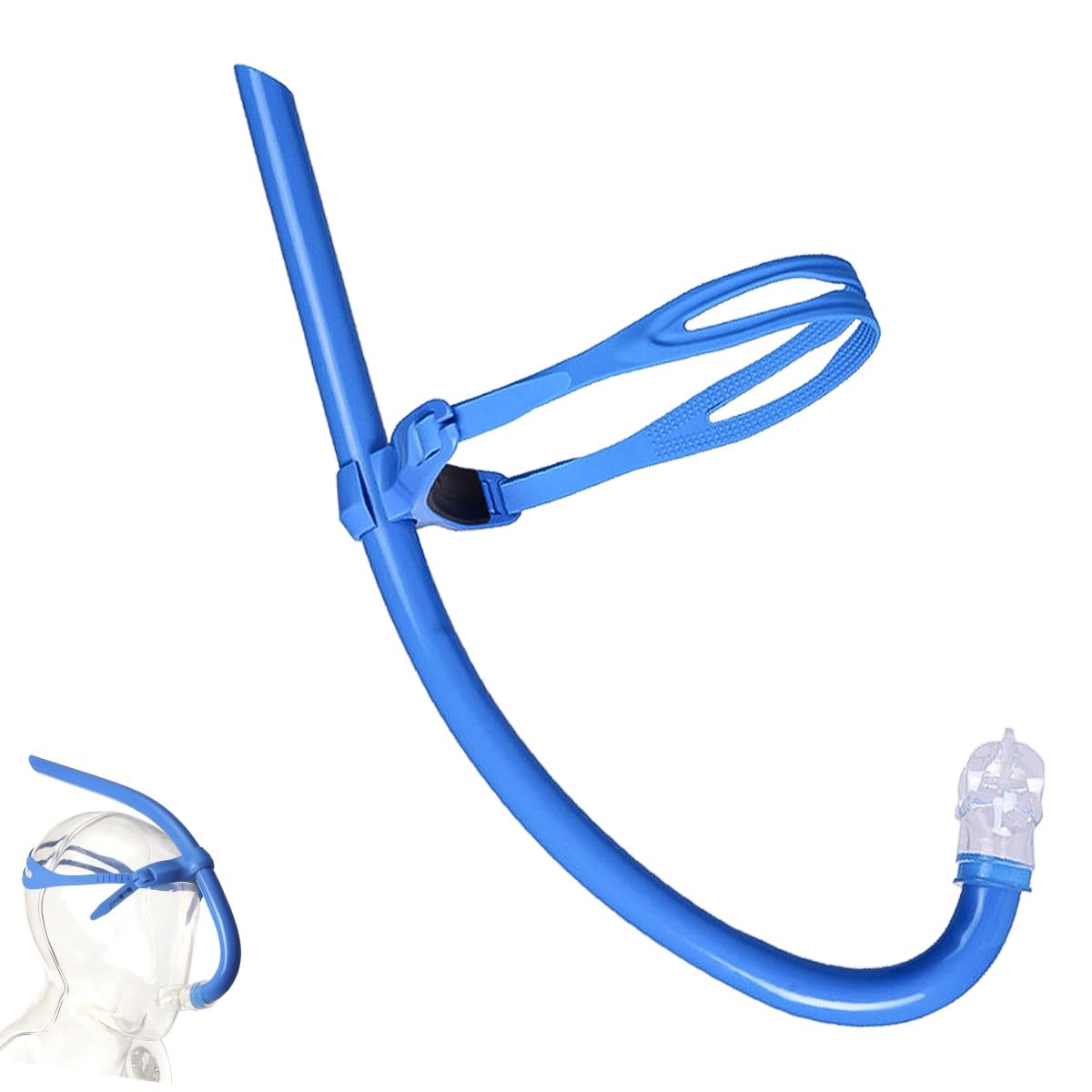 POFET Swim Snorkel for Lap Swimming Swimmers Snorkeling Gear for swimming snorkel training