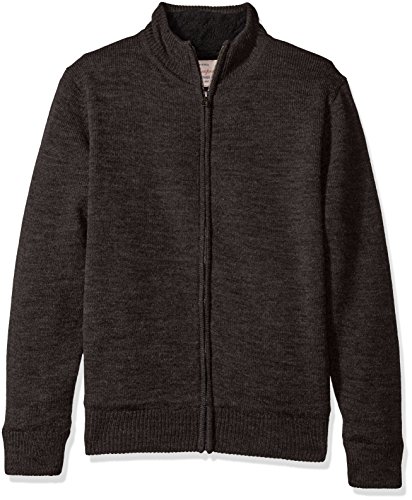 Weatherproof Vintage Men's Full Zip Fleece Lined Sweater Jacket, Charcoal  Heather, X-Large