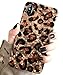 J.west Compatible with iPhone XR Case, Luxury Sparkle Bling Translucent Leopard Print Cheetah Pattern Soft TPU Clear Silicone Phone Case Protective Back Cover for Girls Women for XR 6.1 inch 2018