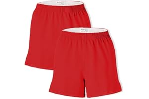 Soffe Womens Womens Authentic Cheer Shorts, 3” Inseam