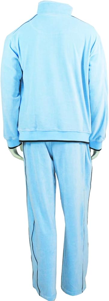 light blue sweatsuit