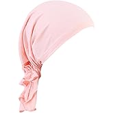 ORKSEA Chemo Headwear for Women Pre-Tied Head Scarf Slip On Headwraps Soft Turbans Cancer Hats Beanie Coverings Scarves