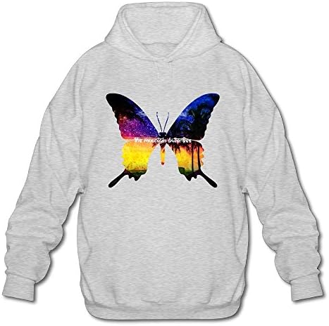 The Mountain ButterfliesHoody Thick Fleeces Athletic Long-sleeved Hoody Sweatshirt For Men