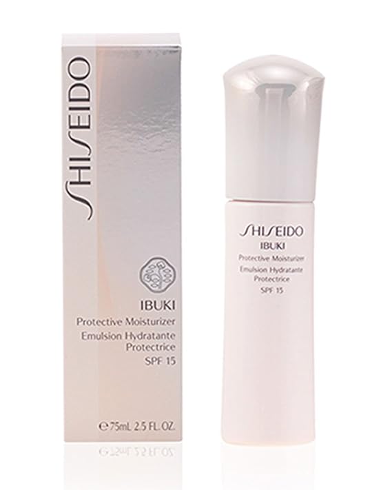 shiseido ibuki protective moisturizer emulsion hydratante protectrice spf 15