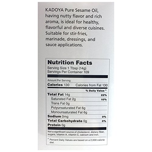 [ NEW ] Kadoya Brand Sesame Oil 56 Ounce 100 Pure Pricepulse