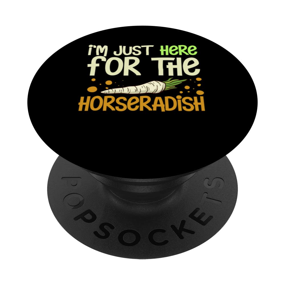Horseradish Sauce Cream Plant Recipe Root Fresh Dip PopSockets Swappable PopGrip