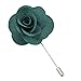 Argositment Wedding Camellia Boutonniere for Men's Suit Handmade Lapel Pin Flower (Pkg of 12 Color)