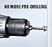 120 Pieces - 60 Screws (#8), 60 Self Drilling Zinc Drywall Anchors - 50 Pound Capacity