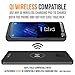 Galaxy S8 Plus Battery Case Compatible with Qi Wireless Charging, Alpatronix BX430plus 6.2-inch 5000mAh Slim Rechargeable Protective Portable Charger Cover for Samsung Galaxy S8+ [Android 8.0] - Black