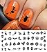 Halloween Nail Decals Assortment #3 - WaterSlide Nail Art Decals - Salon Quality!