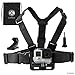 CamKix Chest Mount Harness Compatible with Gopro Hero 8 Black, 7, 6, 5, Black, Session, Hero 4, Session, Black, Silver, Hero+ LCD, 3+, 3, 2, 1, DJI Osmo Action - Fully Adjustable Chest Strap primary