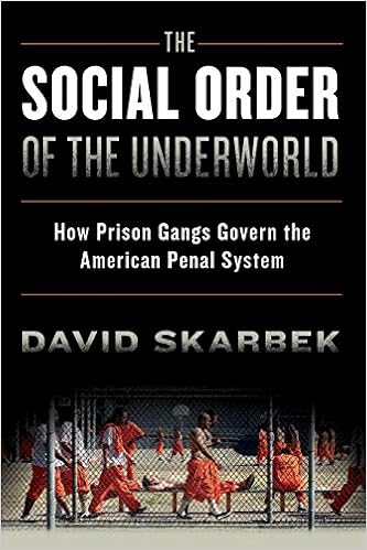 The Social Order of the Underworld: How Prison Gangs Govern the American Penal System The Social Order of the Underworld: How Prison Gangs Govern the American Penal System