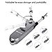 MARNUR Electric USB Arc Lighter Rechargeable Fodable Candle Lighters No Spark & Smell with Safety Lock and Auto Shut-Off for Kitchen Camping and Barbecue