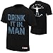 WWE Chris Jericho Drink It in Man T-Shirt Black XL