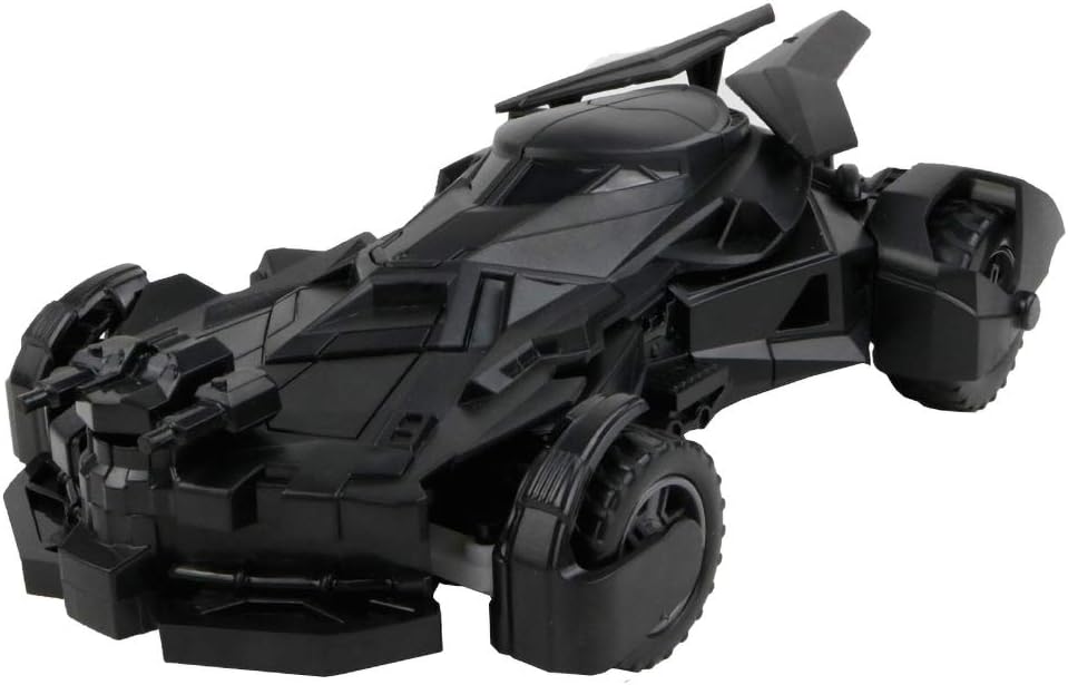 ACOC Toy Remote Control Car Batmobile 2.4G RC Vehicle Stunt Vehicle Children's Rechargeable Radio Controlled Electric Racing Presents for Boys Girls Children(Without Battery)