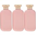 Kichvoe 3Pcs Refillable Shampoo and Lotion Bottles with Flip Cap - Empty Travel Bottle Set - Squeeze Containers for Toiletrie