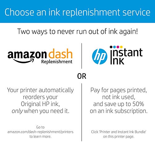 HP OfficeJet 3833 All-in-One Printer, HP Instant Ink & Amazon Dash Replenishment Ready (K7V37A 