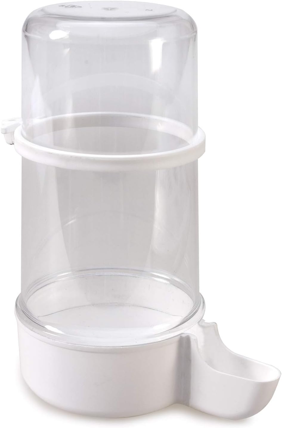 Arquivet Bird Drinker 4 with Ring, white, 7,5 x 11 x 157,5 x 11 x 15