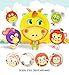 Here Fashion Pack of 12 Sticker Paper Plate Art Kit for Kids Toddler Crafts Art Toys - Transform Simple Paper Plates into Friendly Animals, Perfect for Craft Parties, Groups and The Classroom