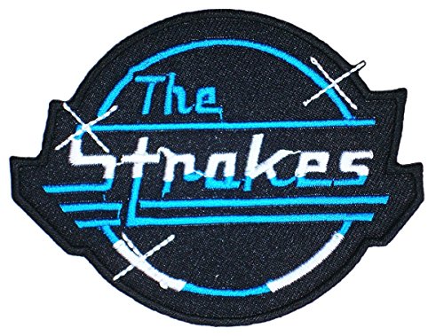 The strokes rock band logo t shirts mt08 embroidery iron on patch…
