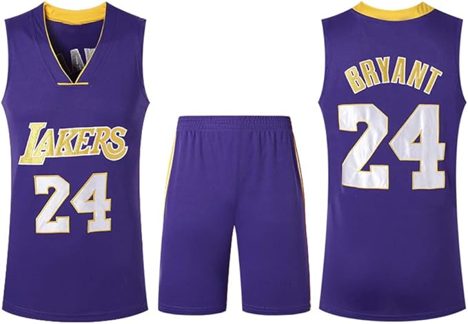 Utilizado para Kobe Bryant NO.24 Fanáticos de Los Angeles Lakers ...