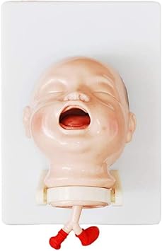 Amazon Co Jp 挿管マネキン 気管挿管トレーニングシミュレータモデル 経口経鼻挿管トレーニングのための新生児挿管トレーニングモデル スポーツ アウトドア