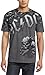 Liquid Blue Men's Ac/dc Night Prowler T-Shirt, Charcoal, X-Large