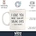 I Love You More, Your Favorite Funny Coffee Mug - Mom & Dad Gifts from Daughter, Son, Kids - Best Gifts for Dad, Mom - Gag Birthday Present Idea for Parents - Fun Novelty Cup for Men, Women