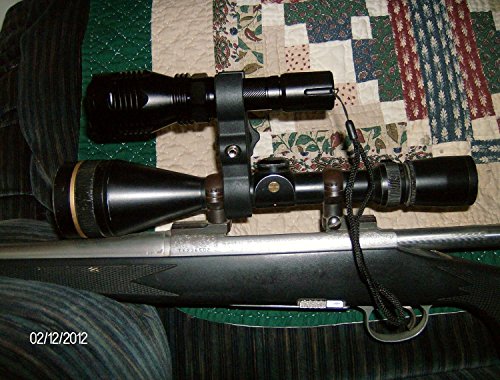 WINDFIRE WF802 Waterproof 350 Lumens 250 Yards Green Cree LED Coyote Hog Fox Predator Varmint Hunting Light Kit with Remote Pressure Switch & Scope/Bike Mount Holder & Spare 18650 Battery and Charger - Thumbnail 7