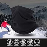 AXBXCX Neck Warmer Gaiter Windproof Ski Face Mask for Cold Weather