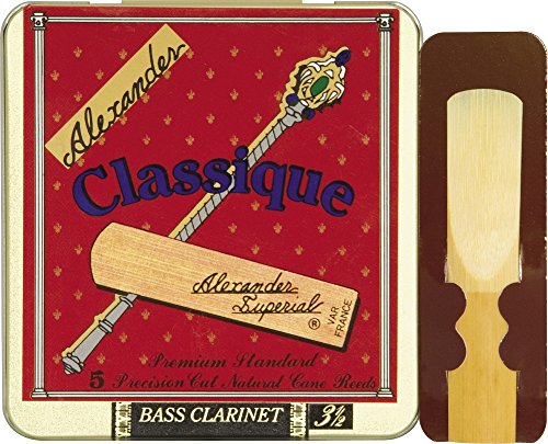 Alexander Reeds Classique Bass Clarinet Reeds Strength 3.5