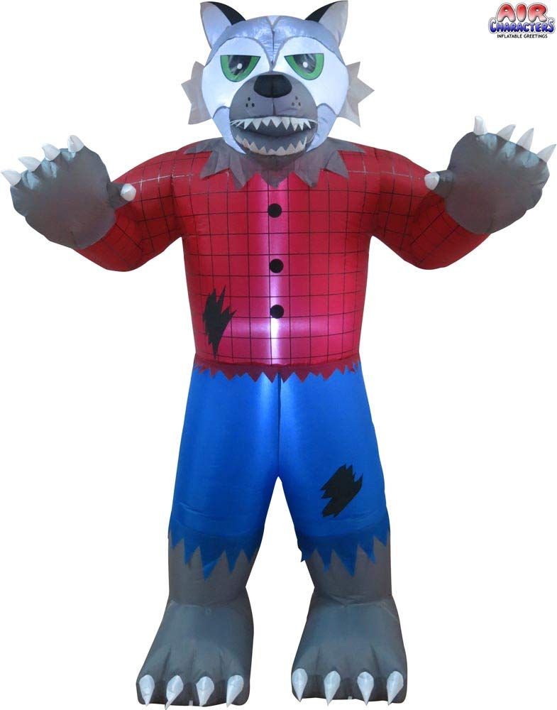 Amazon Com 6 Air Blown Inflatable Werewolf Halloween Yard