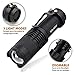 Solaray Small Handheld LED Emergency Flashlights - Professional Series Mini High Lumen Flashlight - 3 Light Modes, Adjustable Focus, Outdoor Water Resistant - Perfect for Camping and Hiking