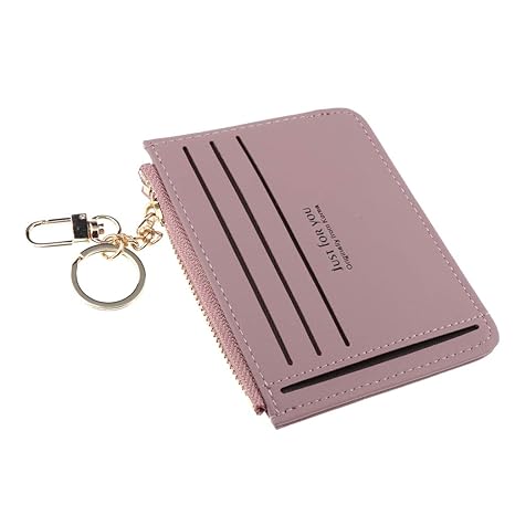 Baoblaze Damen Mini Geldbeutel Klein Visitenkartenetui Kartenhalter Kartenetui Brieftasche Portemonnaie Schmales Wallet Geldb