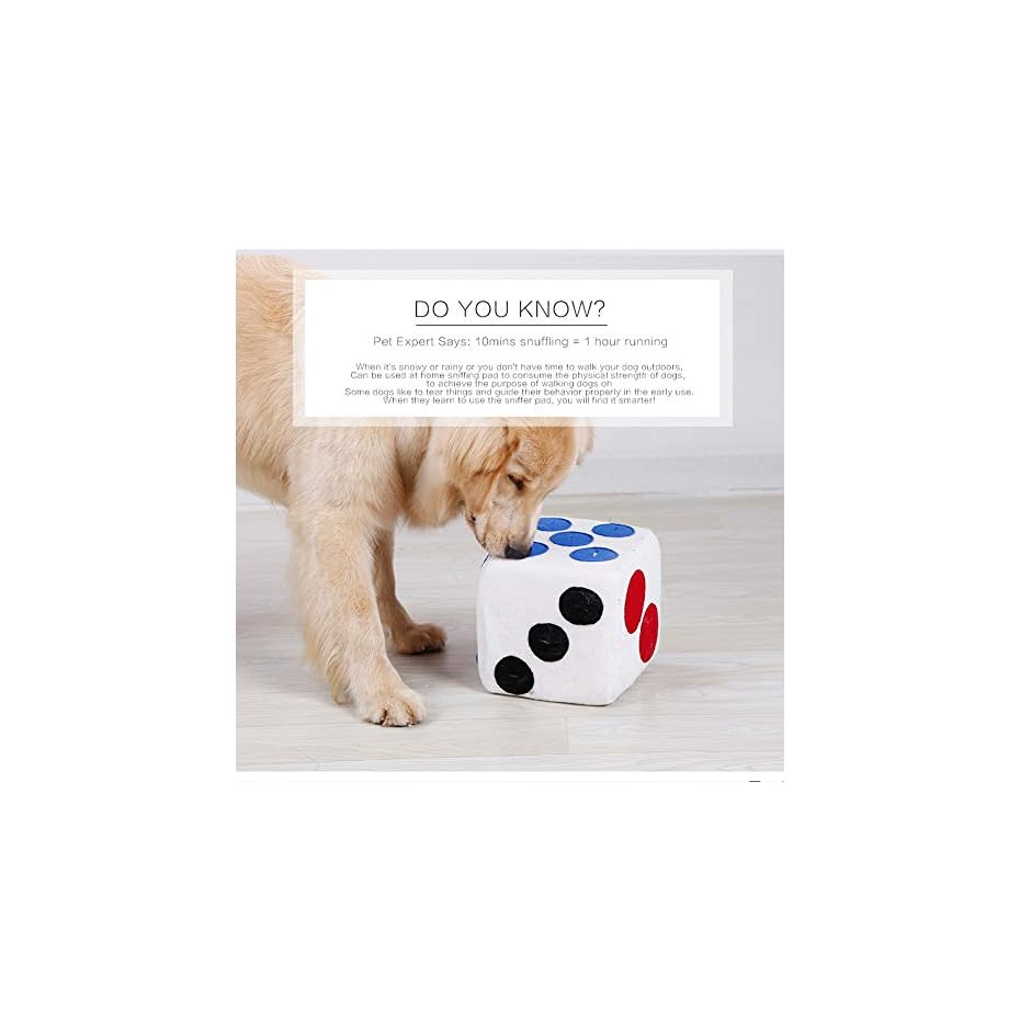 Urijk Schnüffelteppich Intelligenzspielzeug für Hund Haustier Riechen