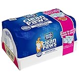 Fresh Step Clean Paws Unscented Low Tracking Clumping Cat Litter, 34.2 pounds, Grey