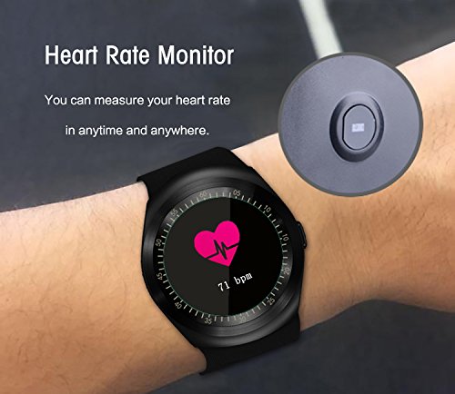 image for iCooLive Smart Watch with bluetooth for Men Women Sport Fitness Tracke