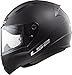 LS2 Helmets Full Face Rapid Street Helmet (Matte Black - X-Large)