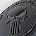 LEGEEON All Black GOD Will Judge Our Enemies Skull Subdued DEVGRU Navy Seals PVC Touch Fastener Patch