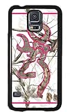 Ships From U S A Country Girl Snow Camo and Pink Buck Samsung Galaxy S5 S V Snap-on Case
