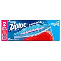 Ziploc Freezer Bags Value Pack, Gallon, 28 ct