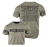Grunt Style Serve No Man Men's T-Shirt