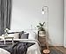 LA JOLIE MUSE Floor Lamp for Living Room - Industrial Rose Gold Metal Arched Standing Lamp, Includes 4W Led Light Bulb, Modern Bedroom Decor