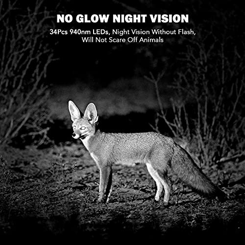 Trail Camera Sends Picture to Cell Phone, usogood WiFi 24MP 1296P