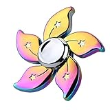 Muxika The Anti-Anxiety 360 Spinner Fidget Toy 3D Figit Tri-Spinner EDC Focus Toy (Multicolor)