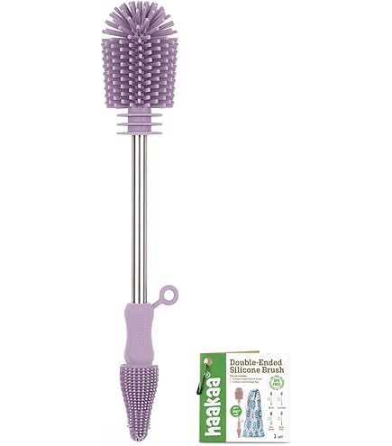 Lot De 2 Brosses De Nettoyage Pour Pailles, 26 Cm, Réutilisables, Brosses Souples Extra Longues Pour Pailles En Métal, Verre, Couvercles De Boissons, Couvercles De Biberons (bleu