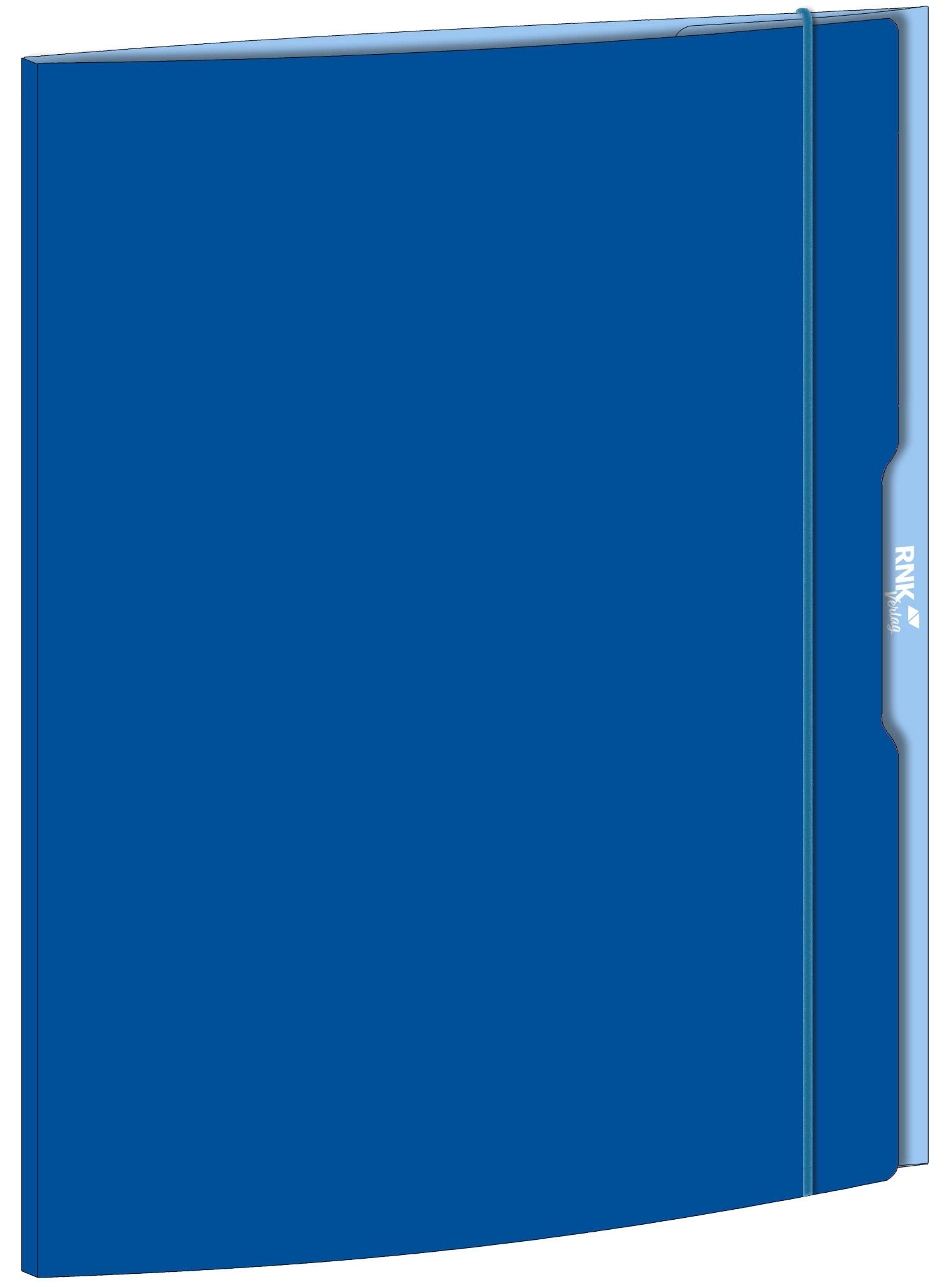 RNKVERLAG 45335 - Portfolio Folder Blue 310 x 440 mm DIN A3 with Elastic Closure Pack of 1