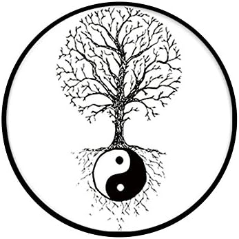 Pop Multi-Function Expanding Stand Grip Socket Smartphones and Tablets - Pop Yin Yang Nature Black