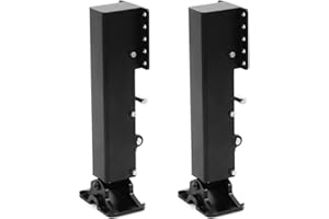 MOUDOAUER 2PCS Aluminium Alloy RC Car Support Leg Landing Gear for Tamiya 1/14 Tractor Truck Container Trailer RC Car Upgrade Parts