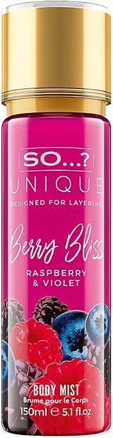 SO Unique Berry Bliss Body Mist 150ml - Vegan Cruelty Free